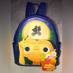 Loungefly E.T. I'll Be Right Here Glow in the Dark Mini Backpack
